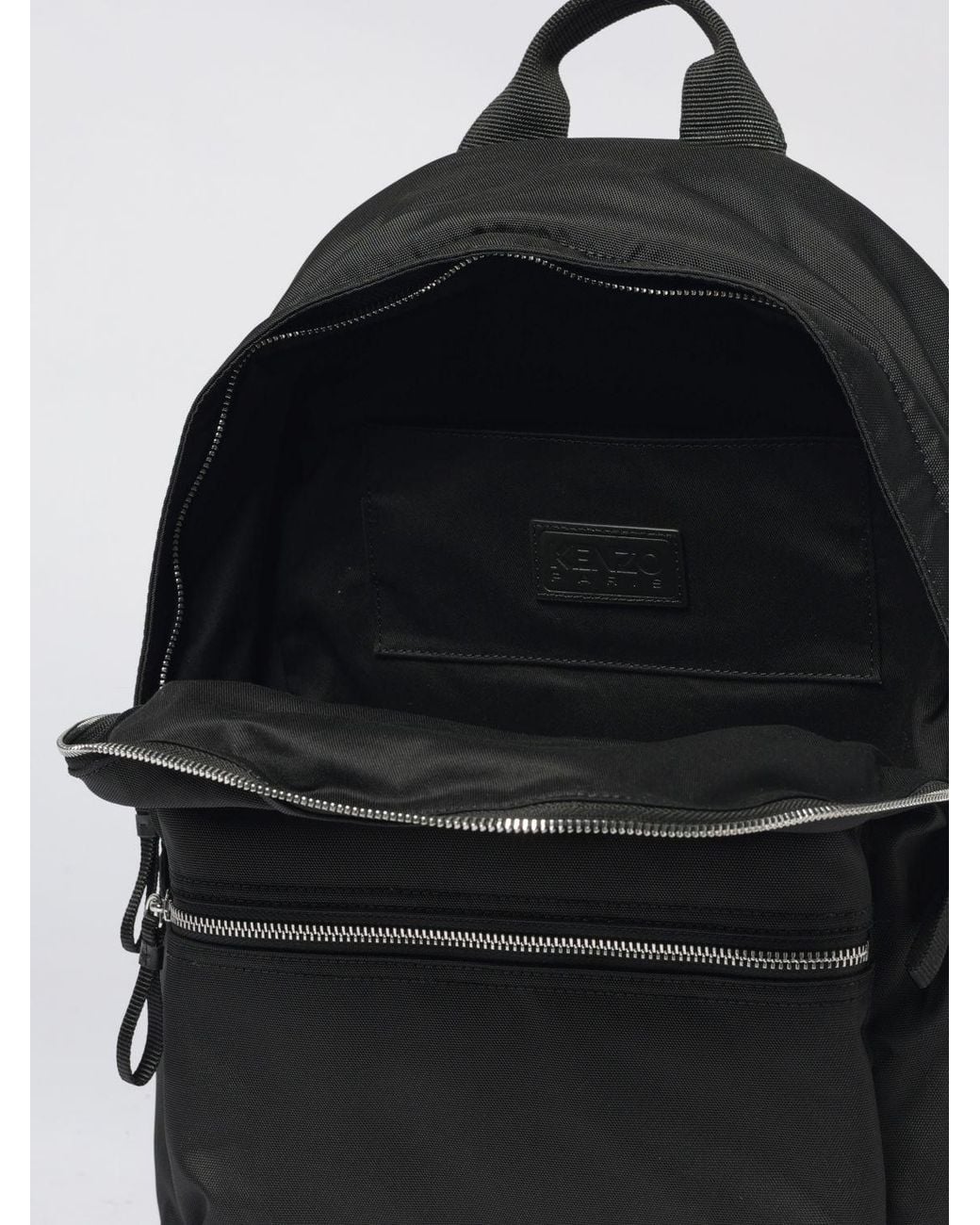 KENZO Black Backpack for men