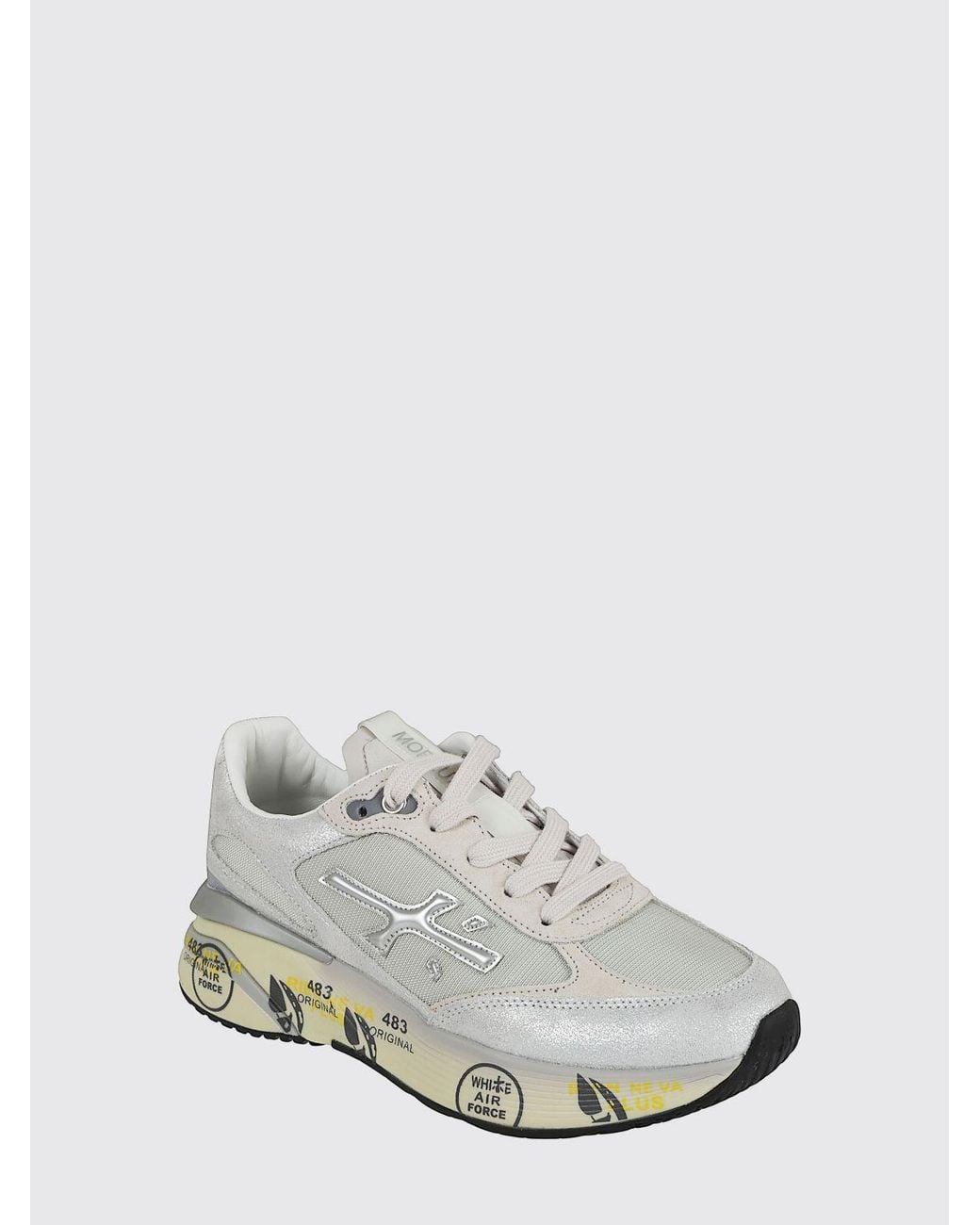 Premiata White Moerund Sneakers
