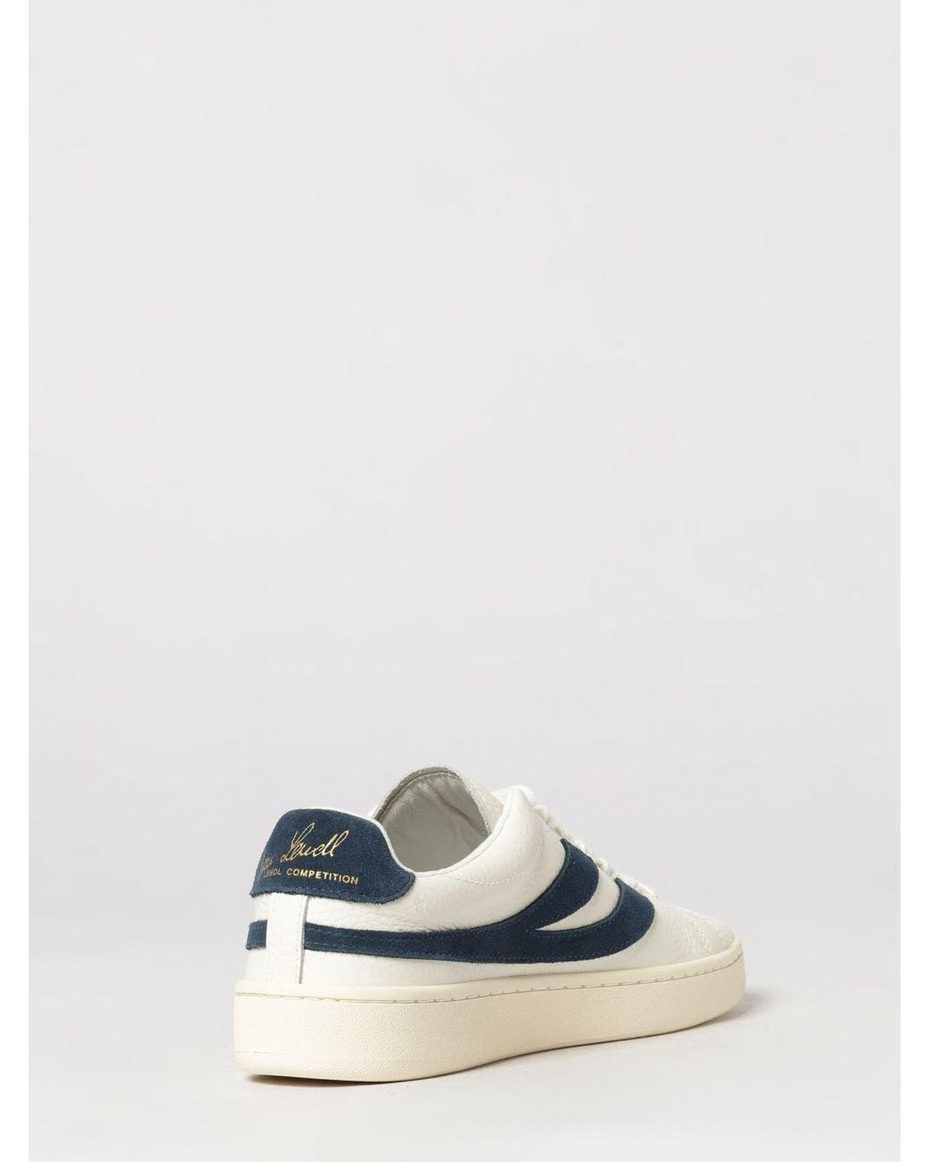 Superga White 1960 Capri Bicolour Leather Sneakers With Padded Ankle for men