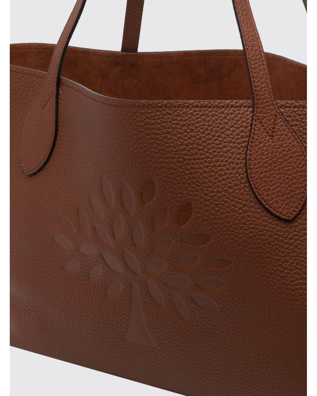 Mulberry Brown Tree Tote Bag