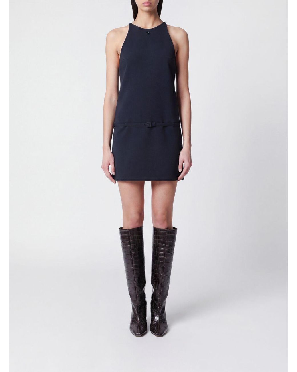 Courreges Blue CourrÈ Ges Dress