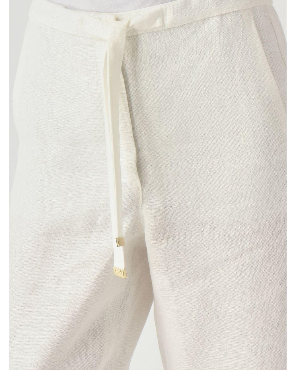 Max Mara White Pants