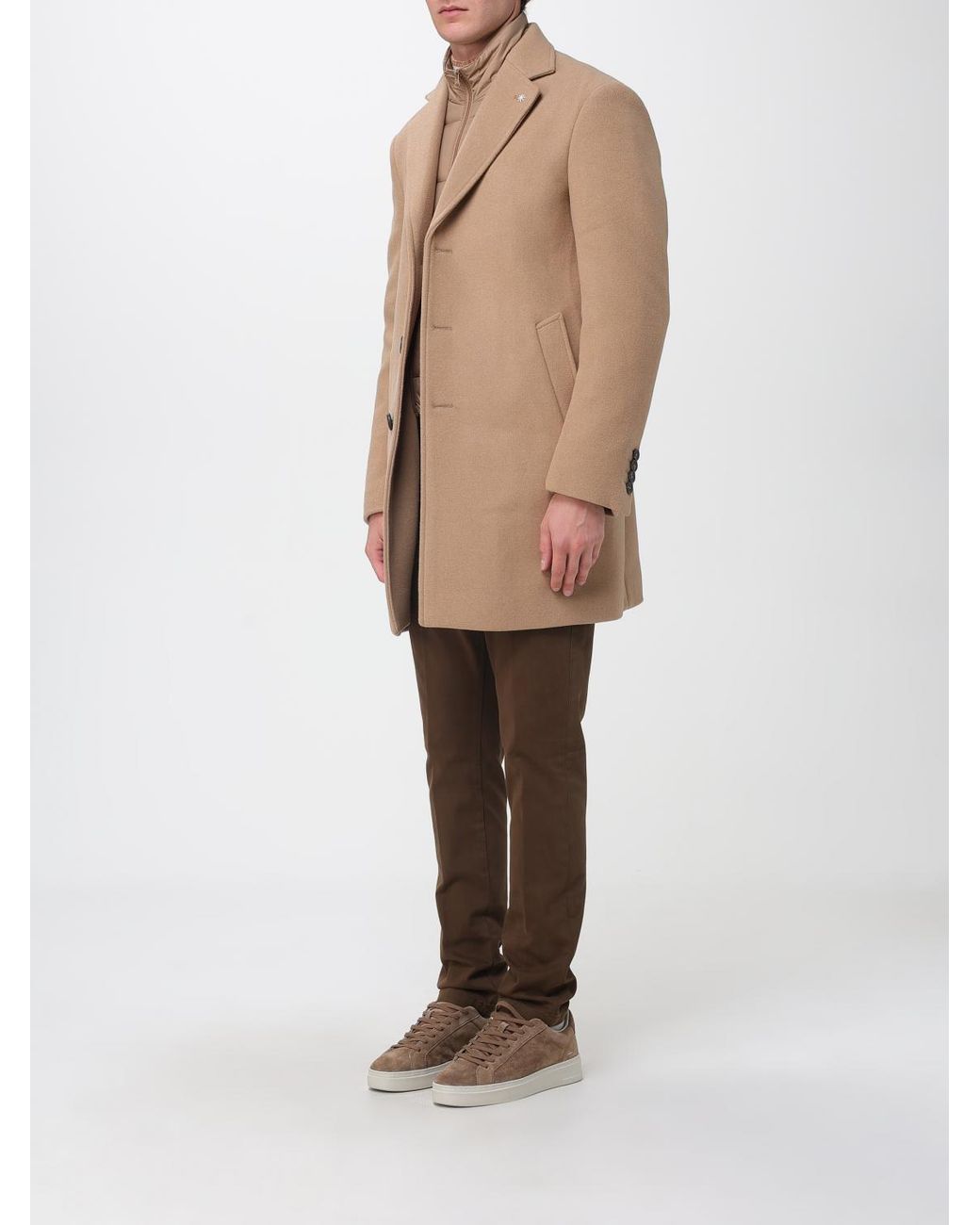 Manuel Ritz Natural Coat for men