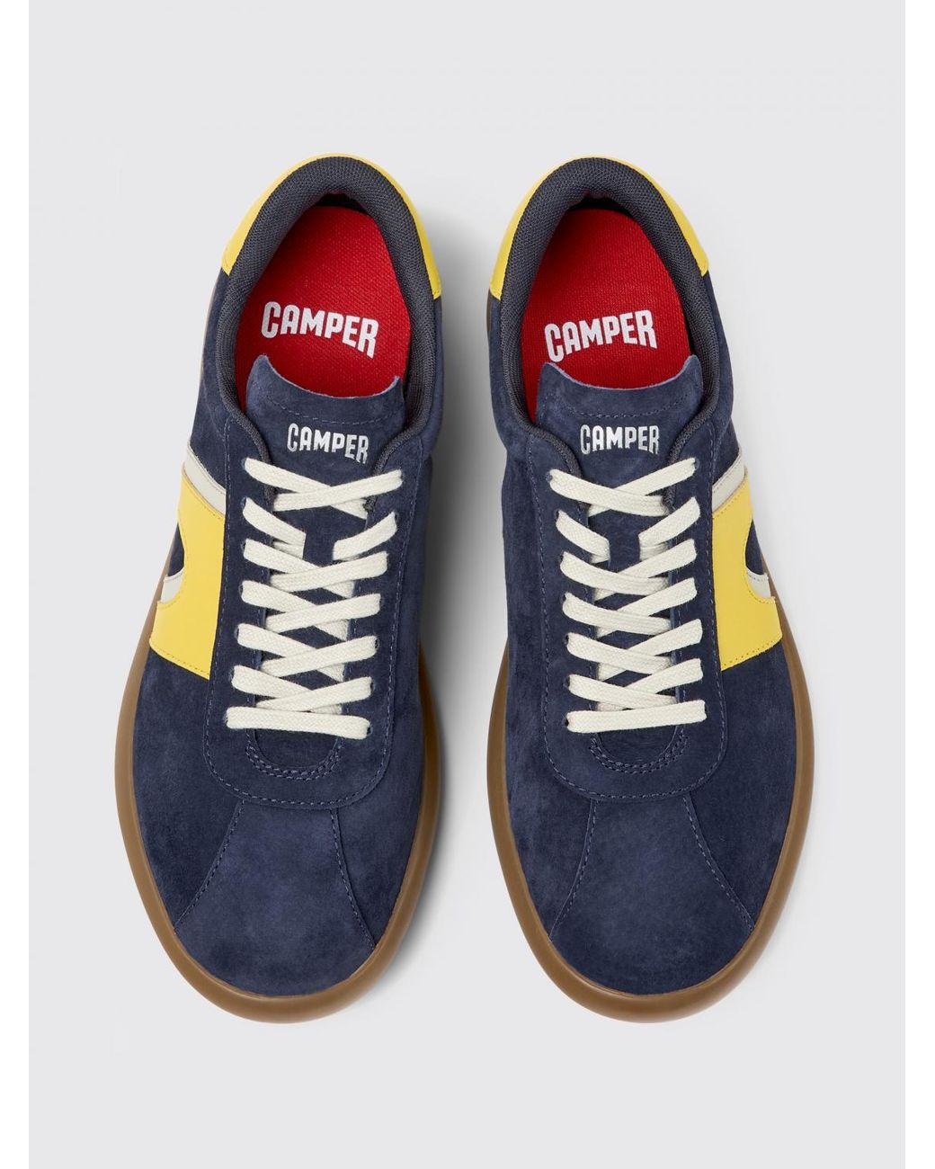Camper Blue Pelotas Soller Leather Sneakers for men