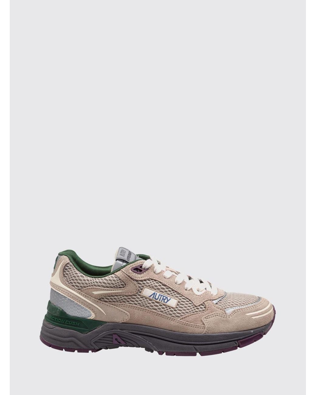 Autry White Hyperway Low-Top Sneakers for men