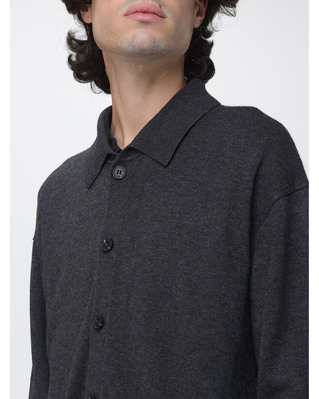 Isabel Marant Blue Joris Classic-Collar Viscose-Blend Cardigan for men