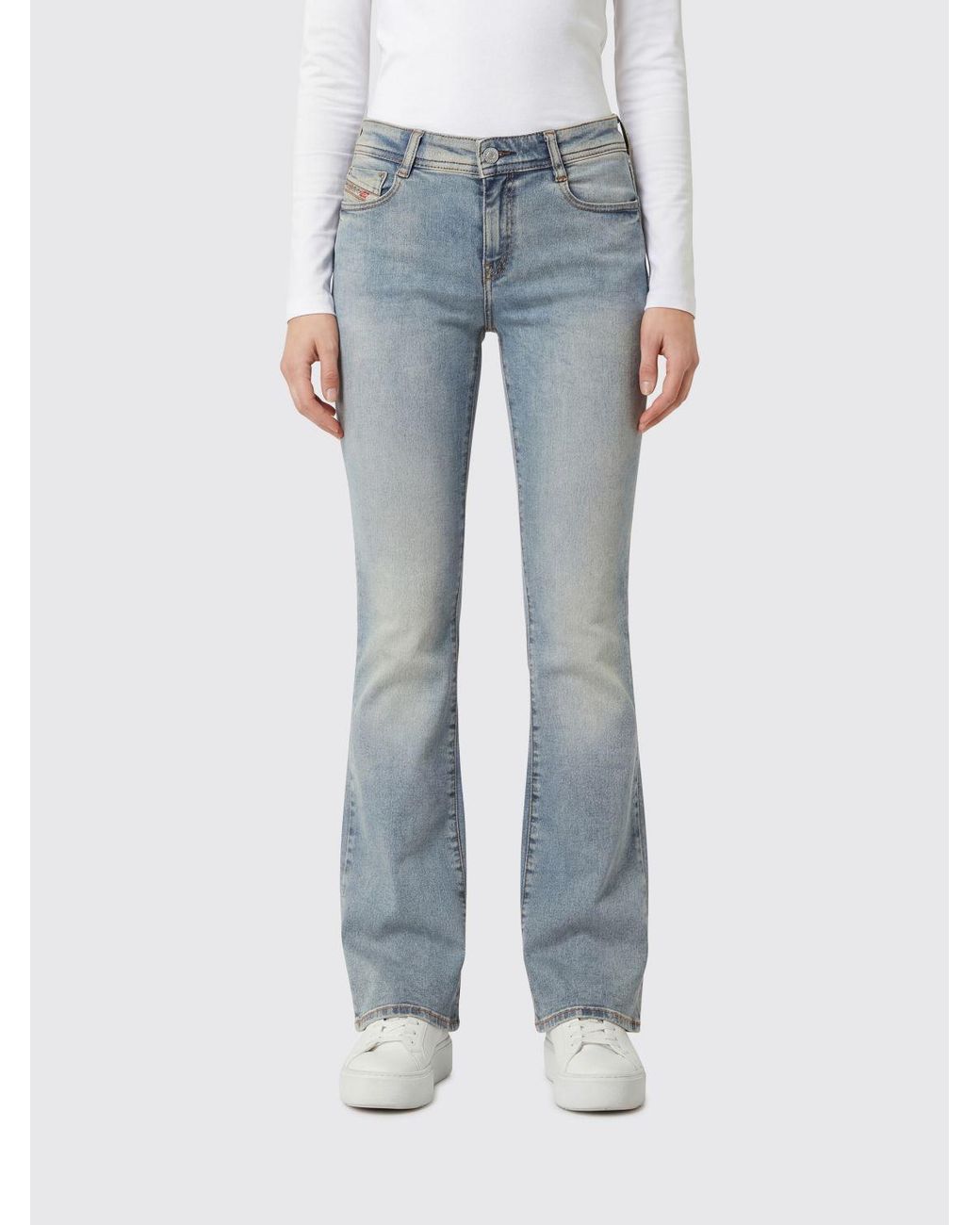 DIESEL Blue D-Ebbey Stretch Denim Jeans