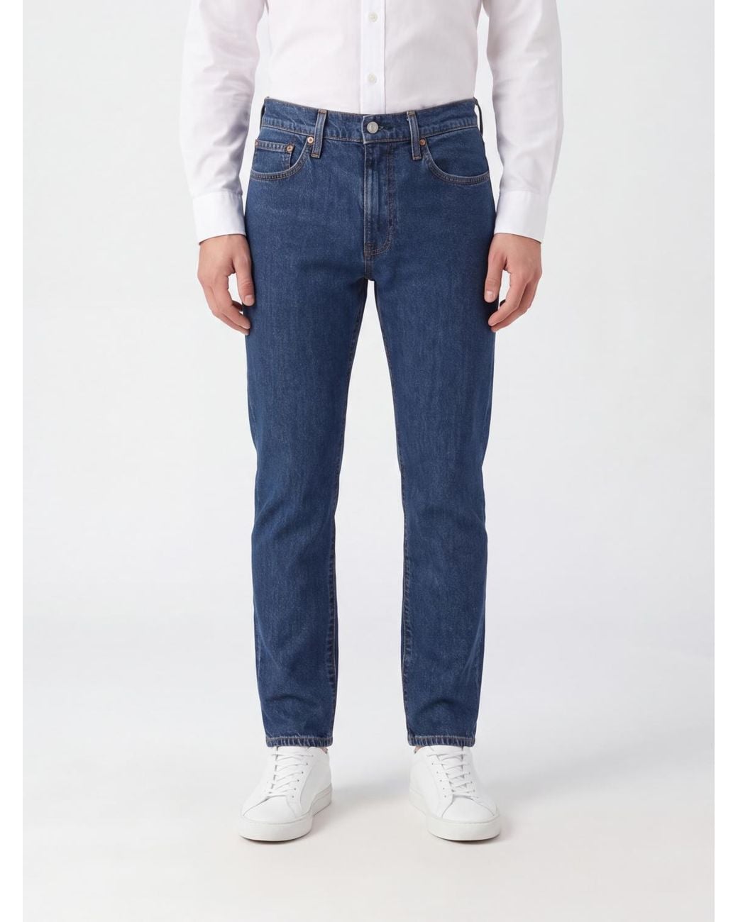 Levi's Blue 511 Slim Fit Mid-Rise Cotton Denim Jeans for men