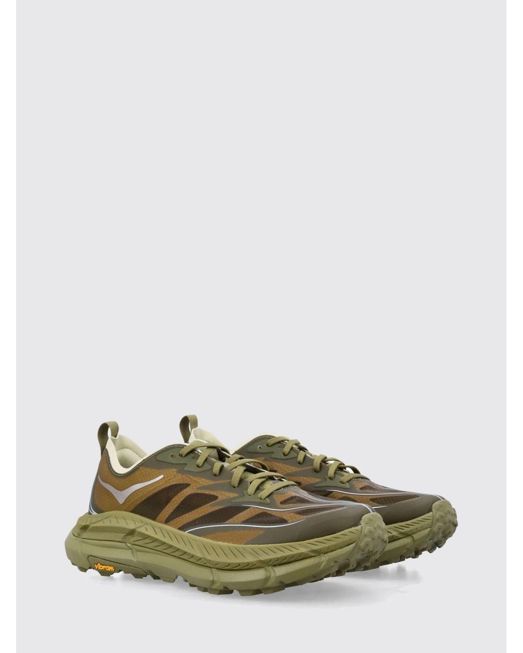 Hoka One One Green Mafate Speed 4 Lite Vibram Sneakers for men