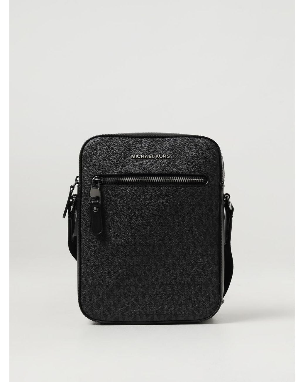Michael Kors Black Henry Logo-print Flight Bag for men