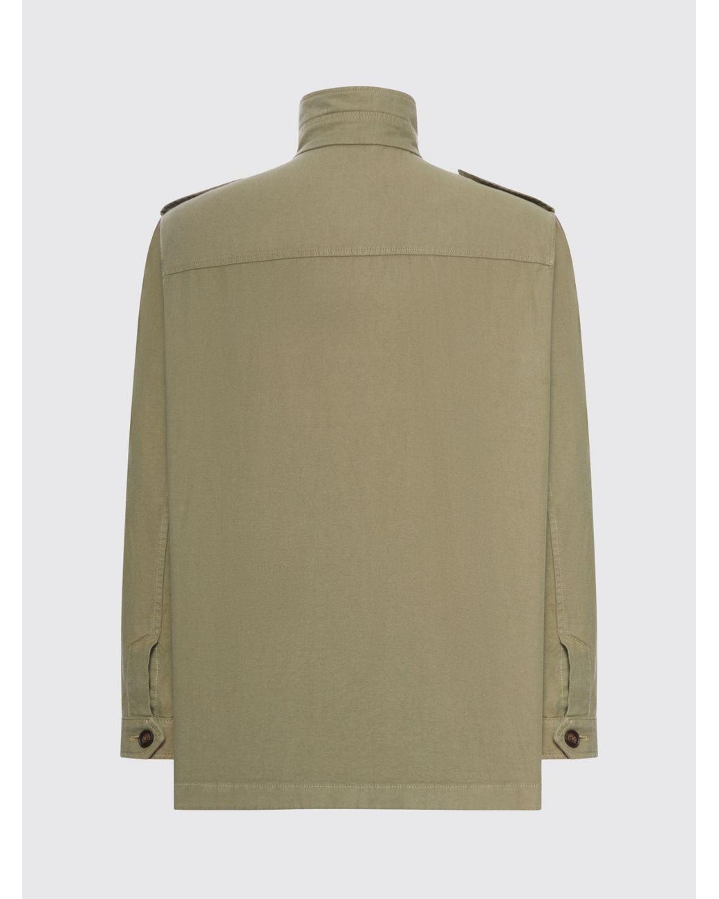 Fay Natural Cotton And Linen Parka for men
