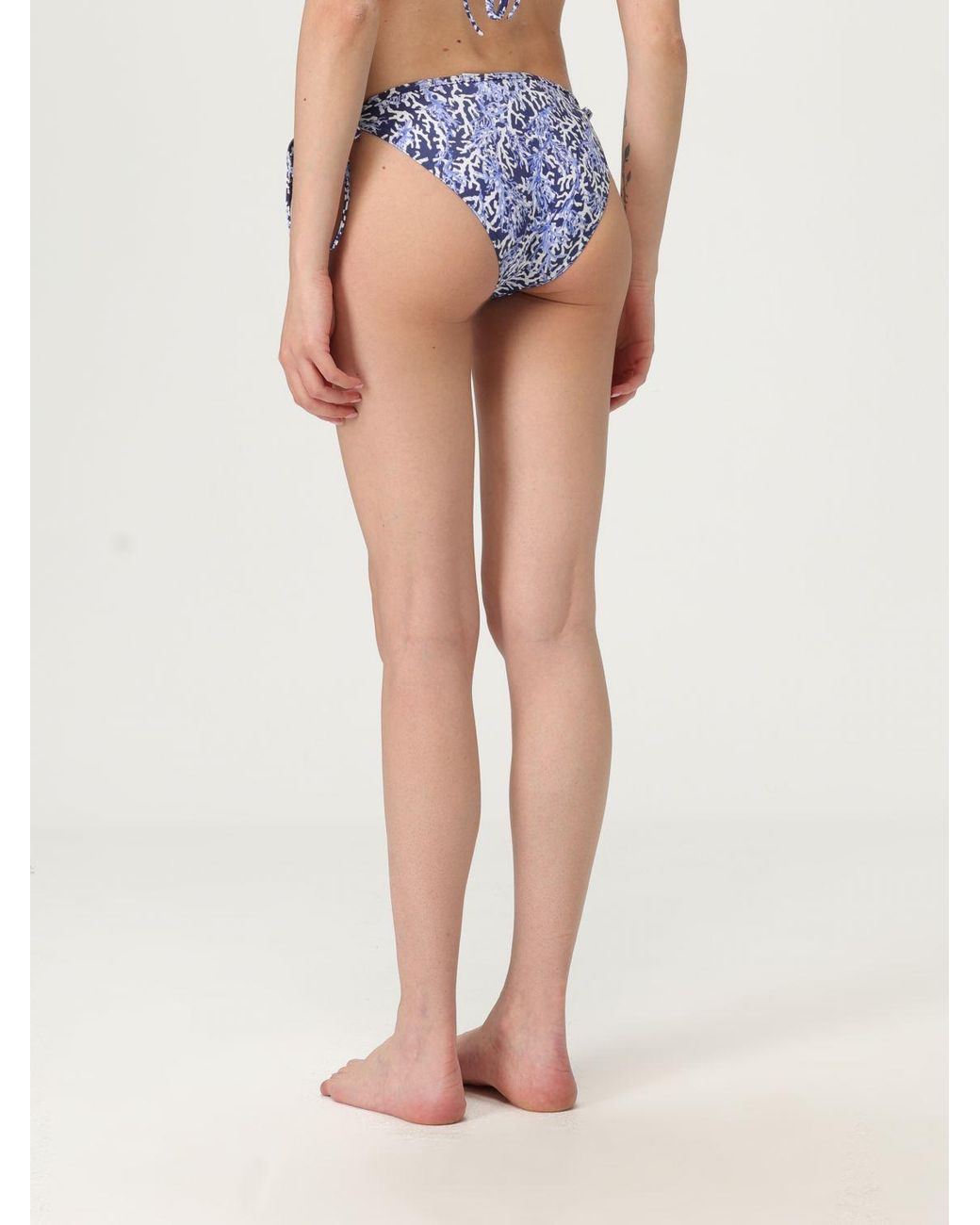Kampos Blue Bikini Bottom Swimsuit