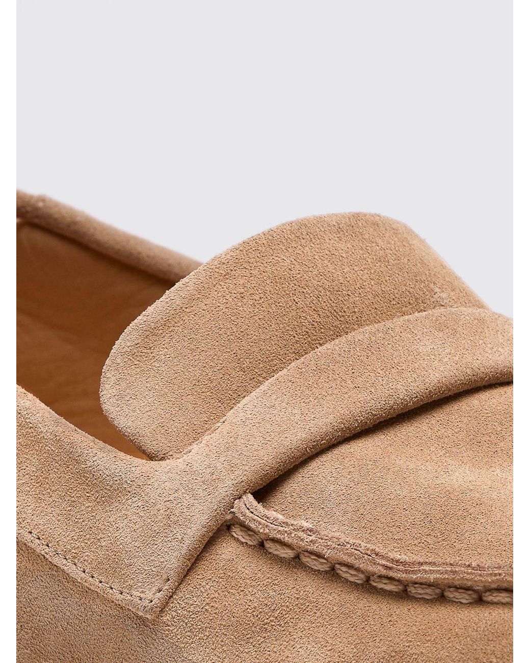 Marsèll White Mobasso Suede Loafers for men