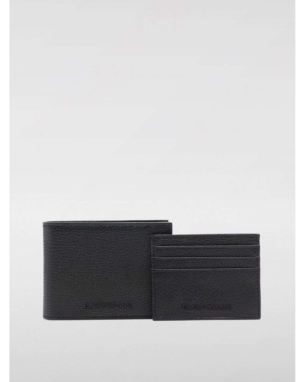 Emporio Armani Gray Wallet for men