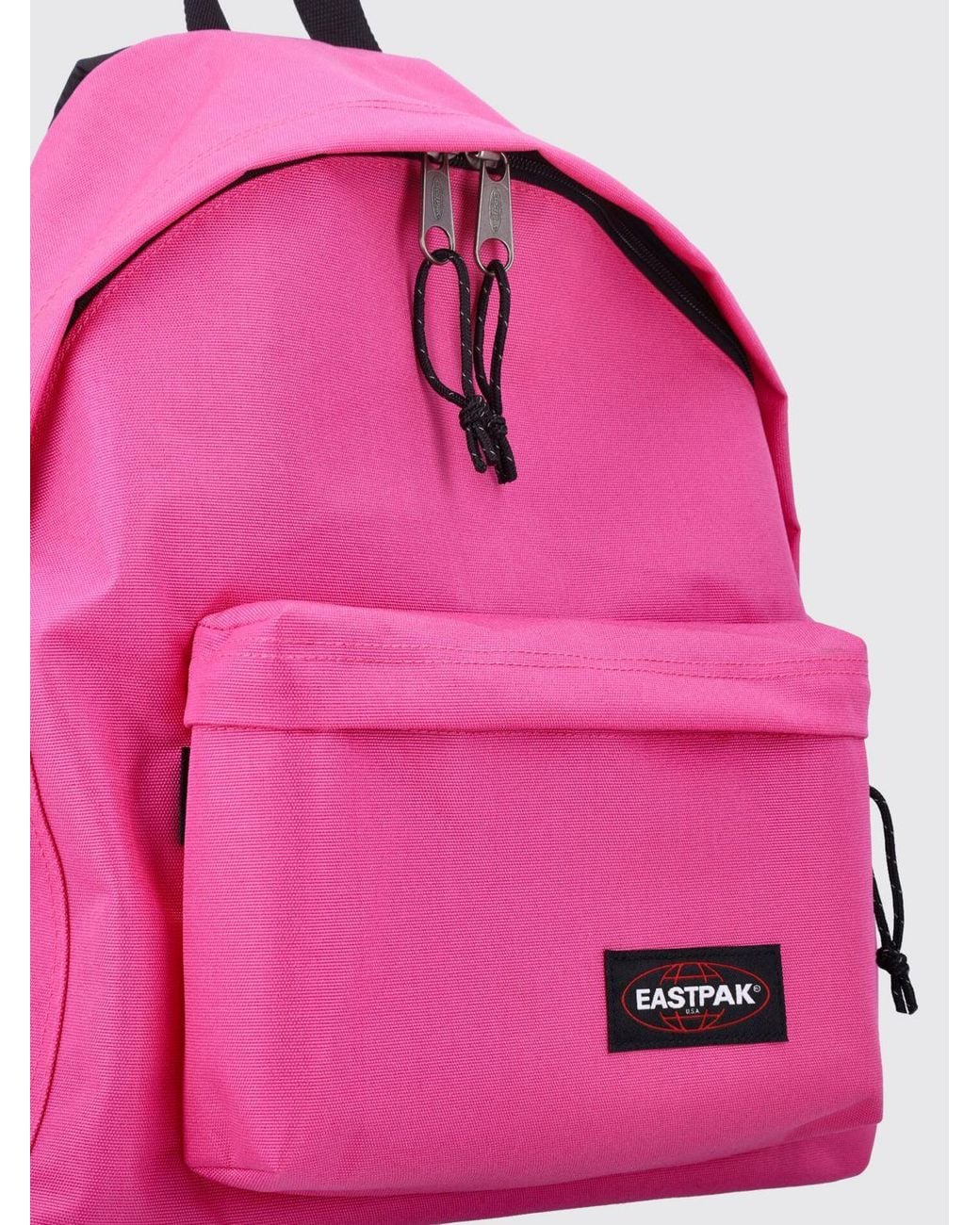 Eastpak Pink Padded Pak'R Tech Fabric Backpack With Zipped Front Pocket for men