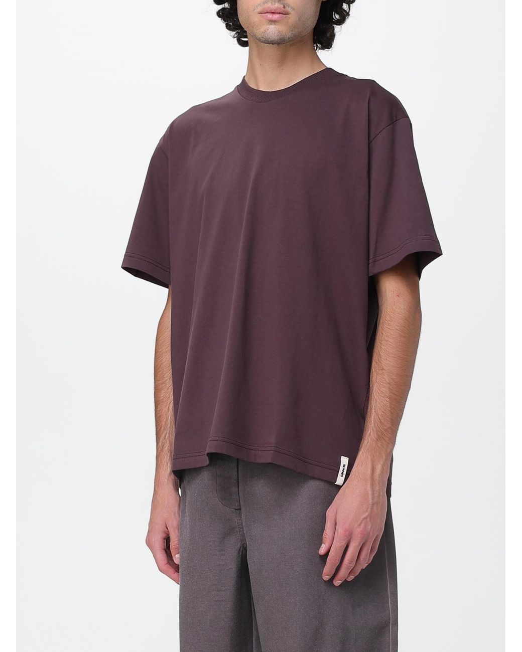 Sunnei Purple T-Shirt for men
