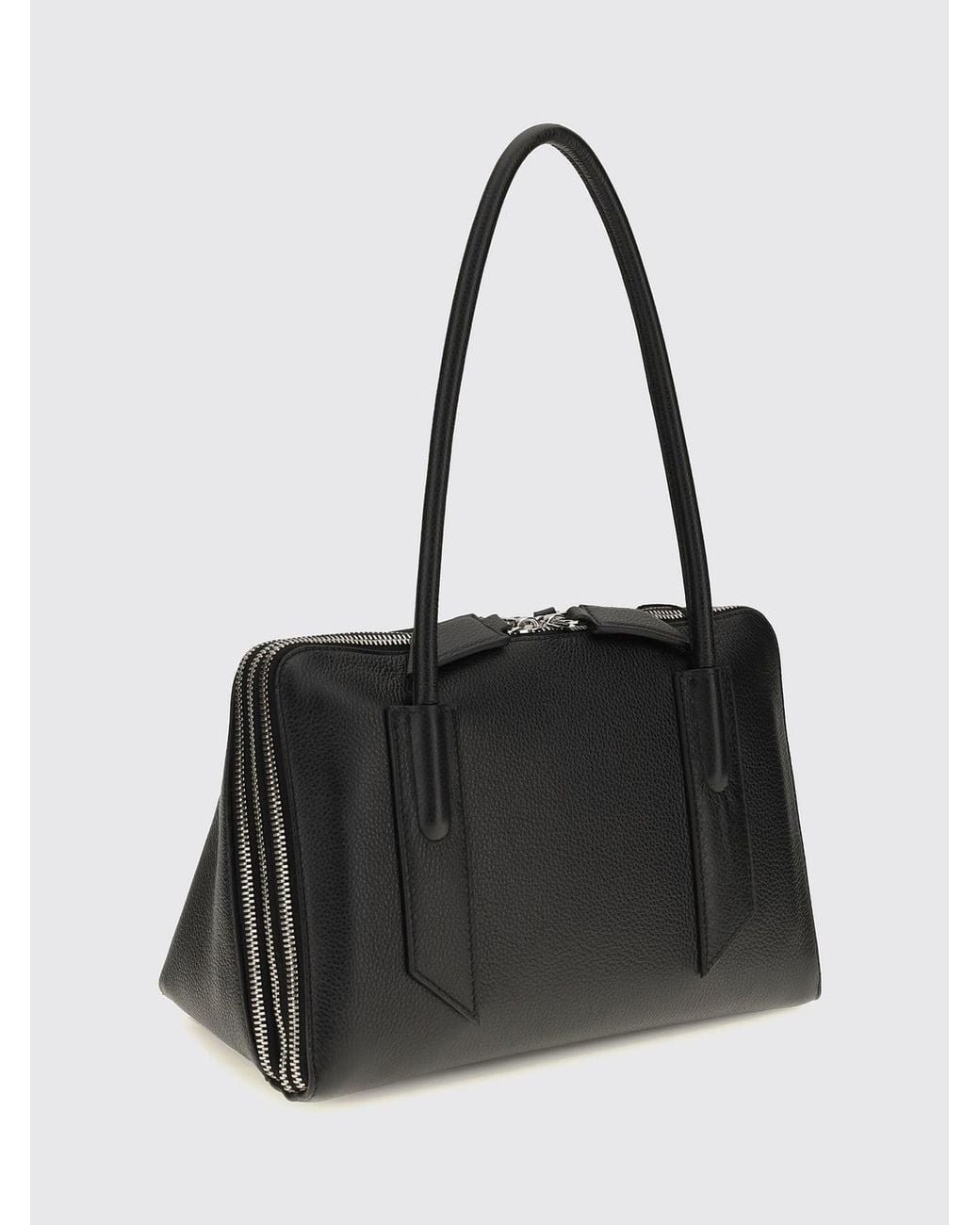 The Attico Black Shoulder Bag
