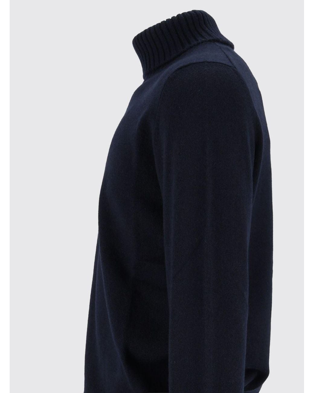 Pull À Col Roulé En Pur Cachemire Avec Poignets Côtelés Ballantyne pour homme en coloris Blue