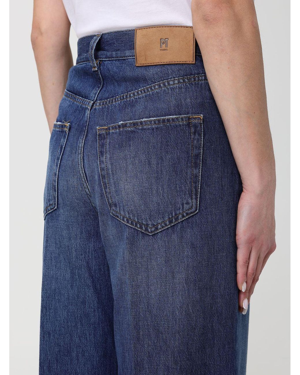 PT Torino Blue 5-Pocket Jeans