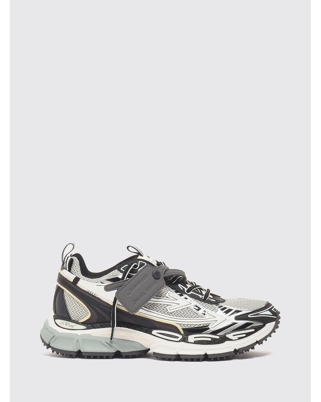 Off-White c/o Virgil Abloh White Be Right Back Low-Top Mesh And Rubber Sneakers With Lug Sole for men
