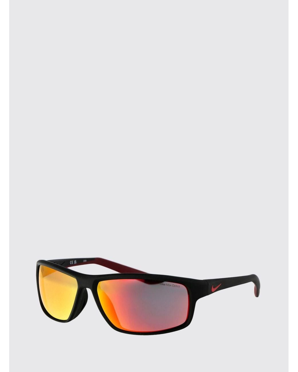 Nike Black Dv2153 Acetate Sunglasses for men