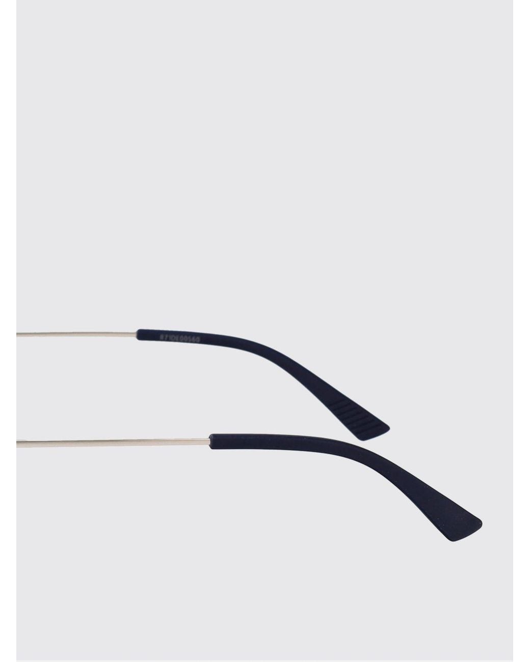 Bottega Veneta White Bv1126S Metal Sunglasses for men
