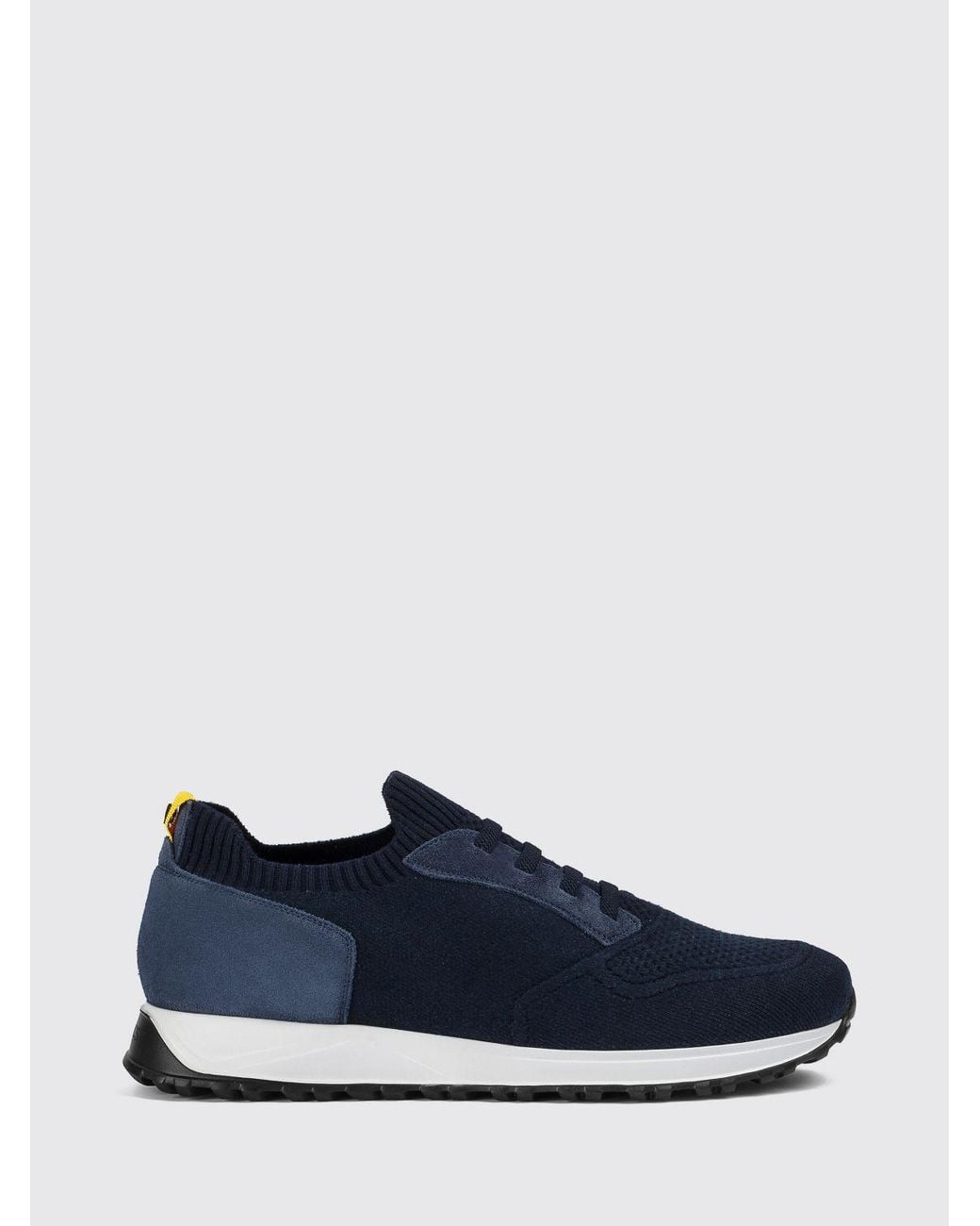 Doucal's Blue Low Top Sneakers for men