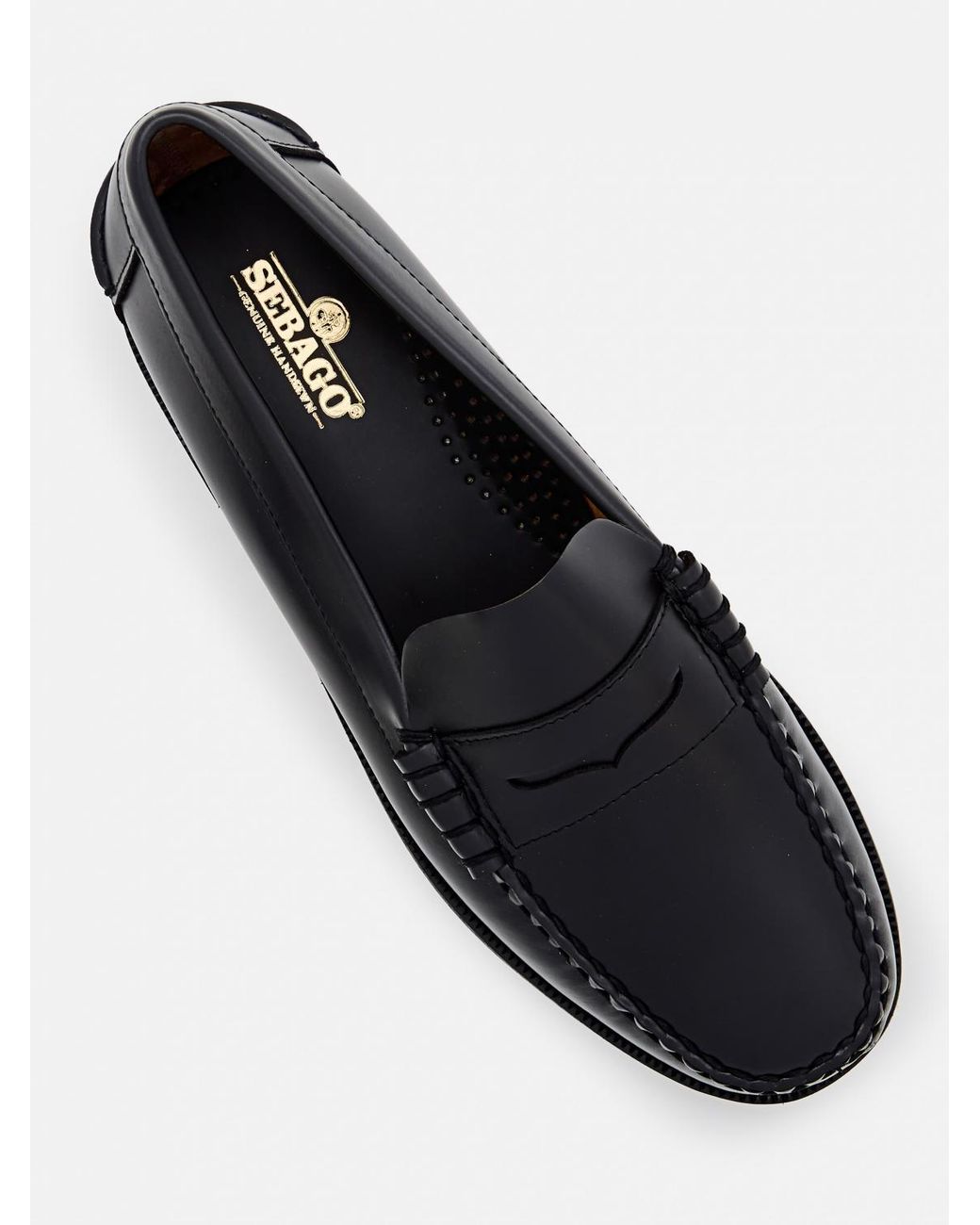 Sebago Black Classic Dan Leather Loafers