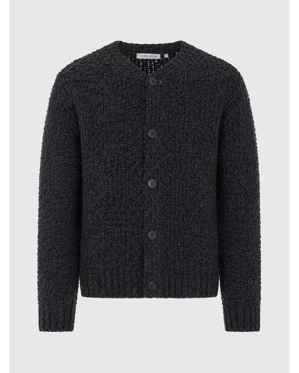 sunflower Blue V-Neck Cardigan for men