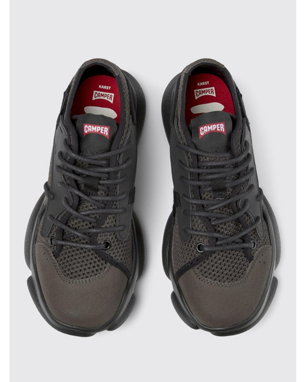 Camper Black Karst Low-Top Sneakers