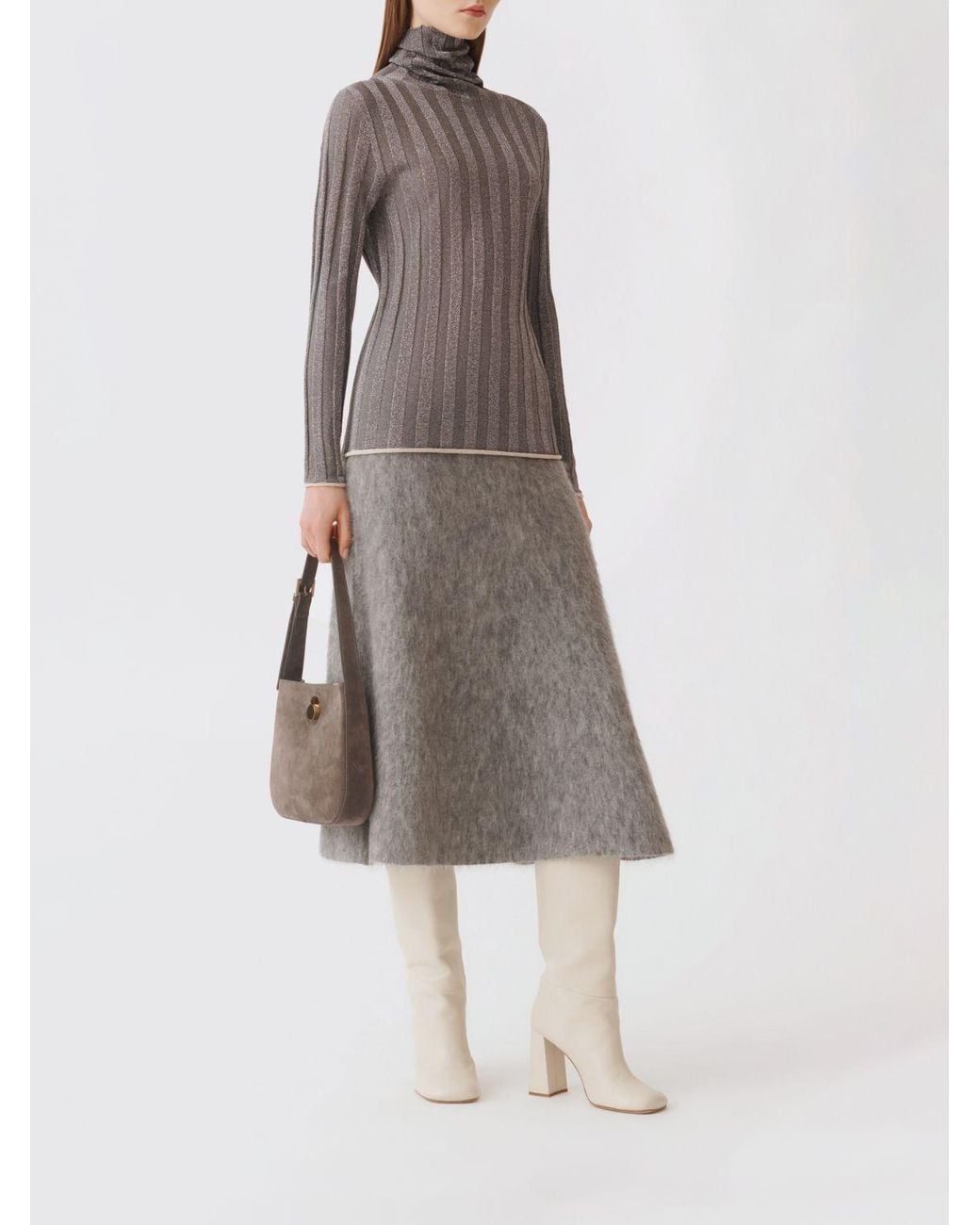Fabiana Filippi Gray Sweater