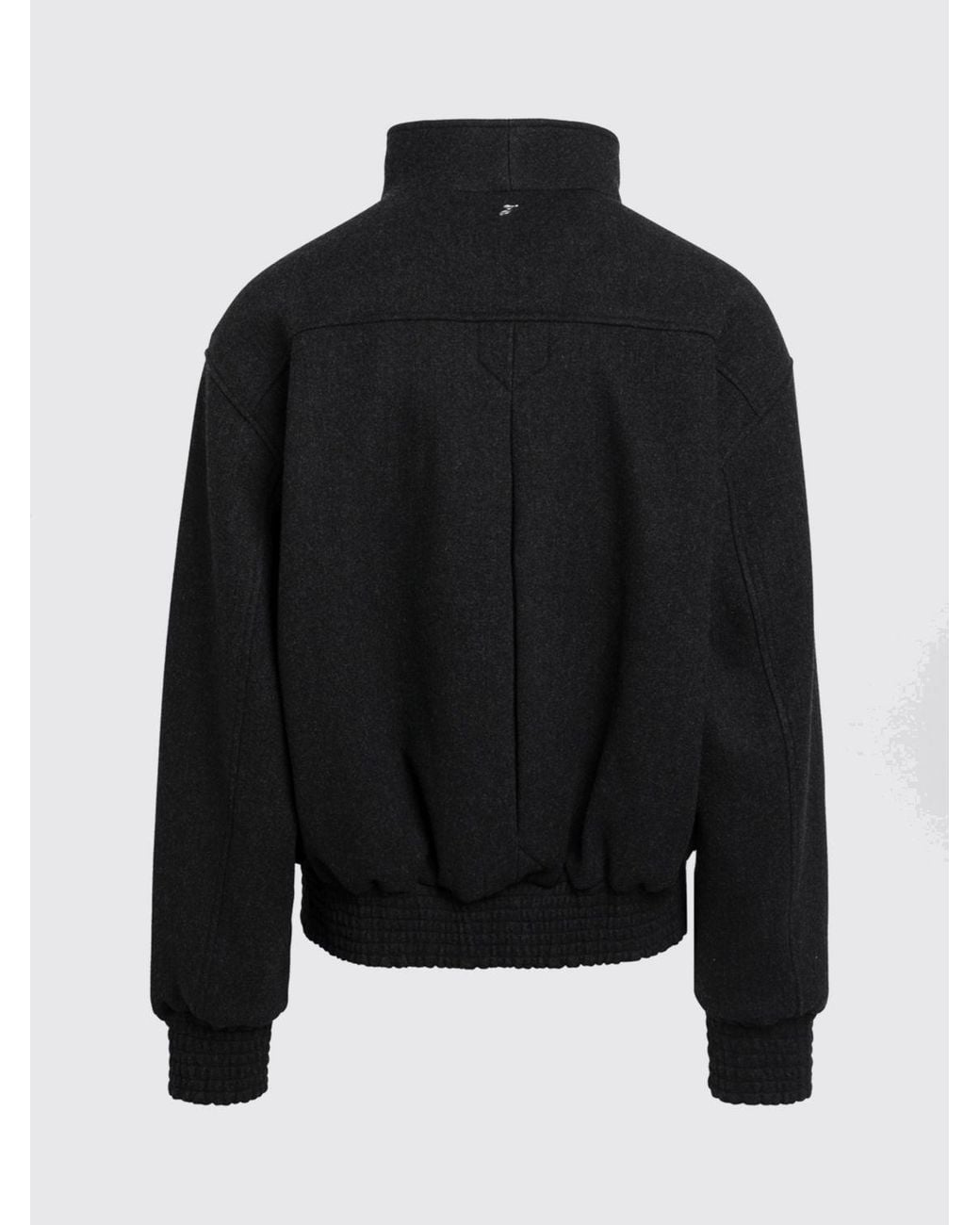 Jacquemus Black High-Neck Bomber Jacket for men