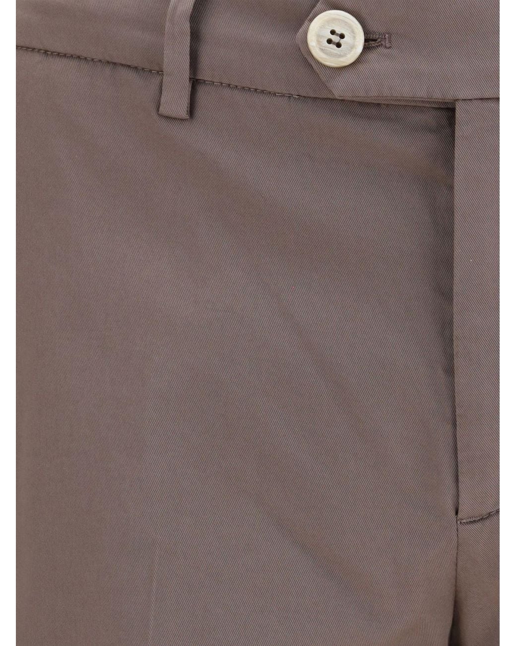 Brunello Cucinelli Gray Pants for men