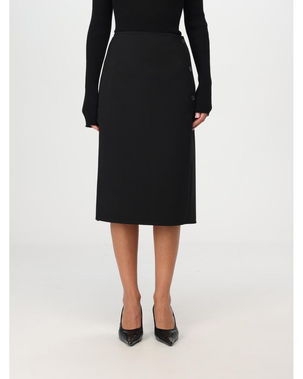 Courreges Black CourrÈ Ges Skirt