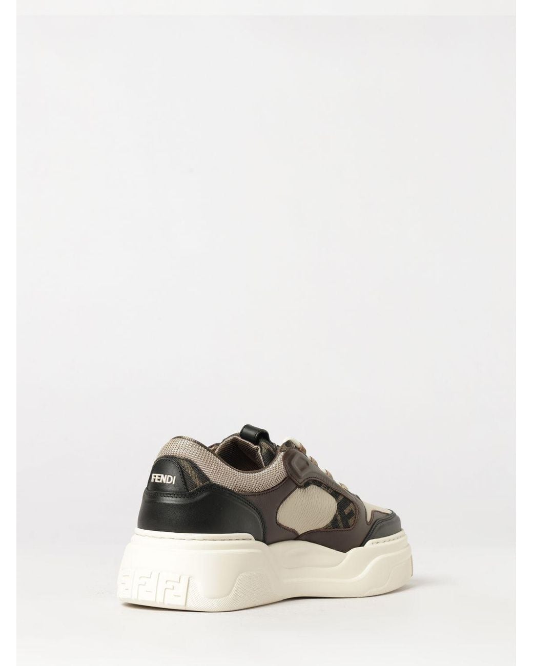 Fendi White Force Trainers for men