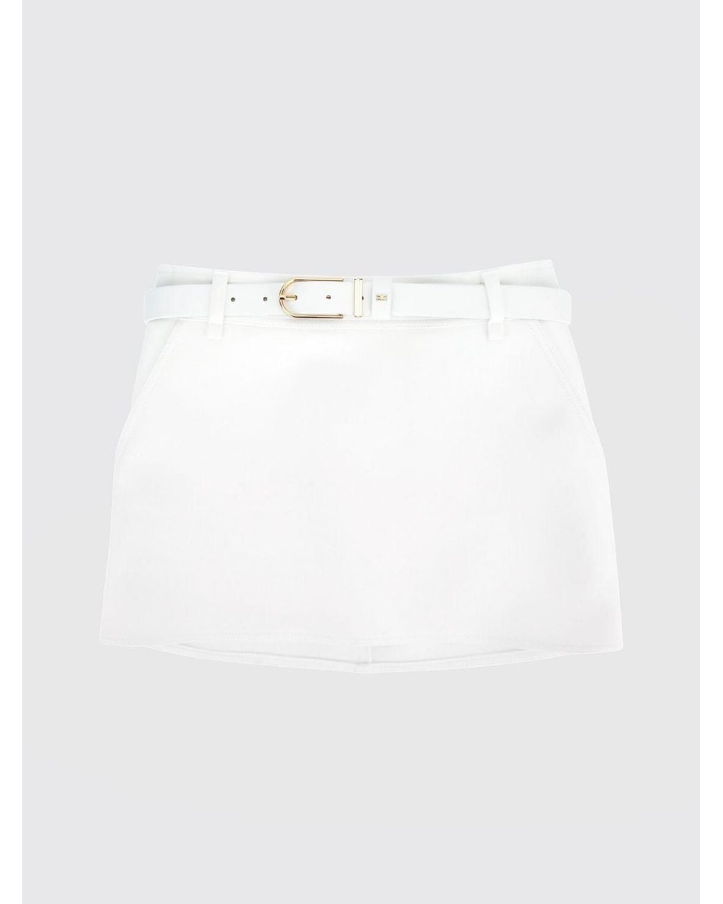 Elisabetta Franchi Black Skirt