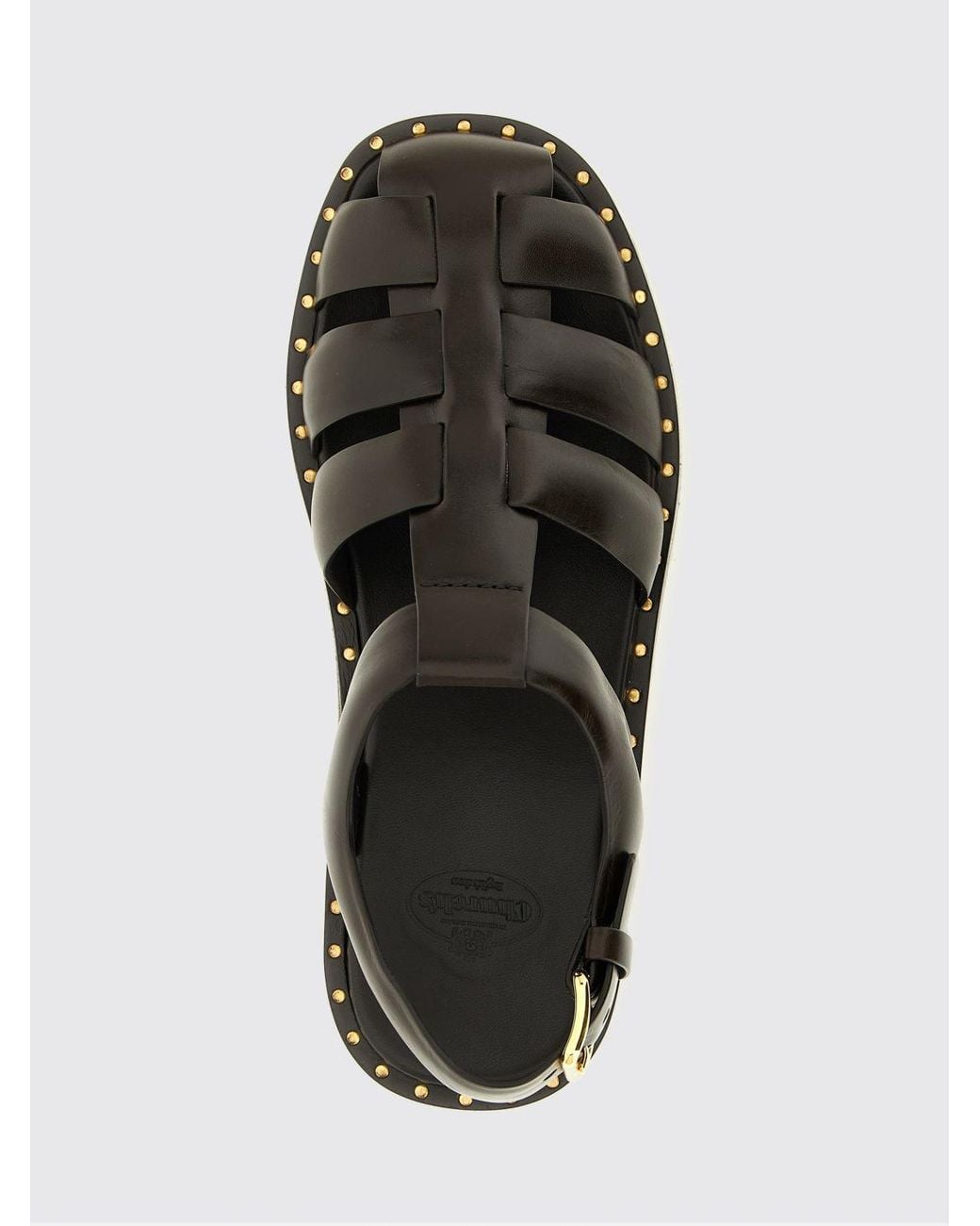 Church's Black Leather Sandals