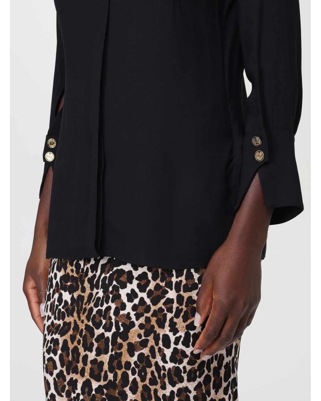 Elisabetta Franchi Blue Shirt