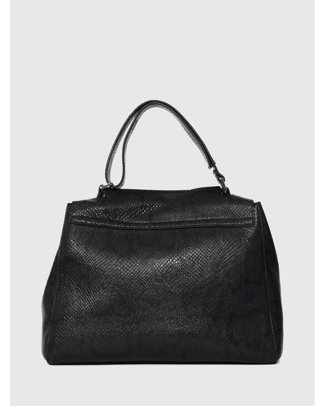 Orciani Black Medium Sveva Shoulder Bag