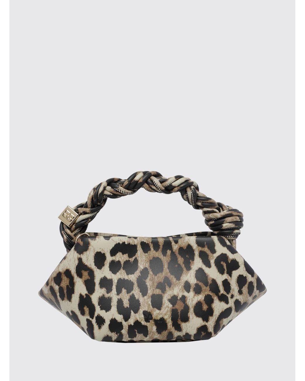 Ganni Metallic Handbag