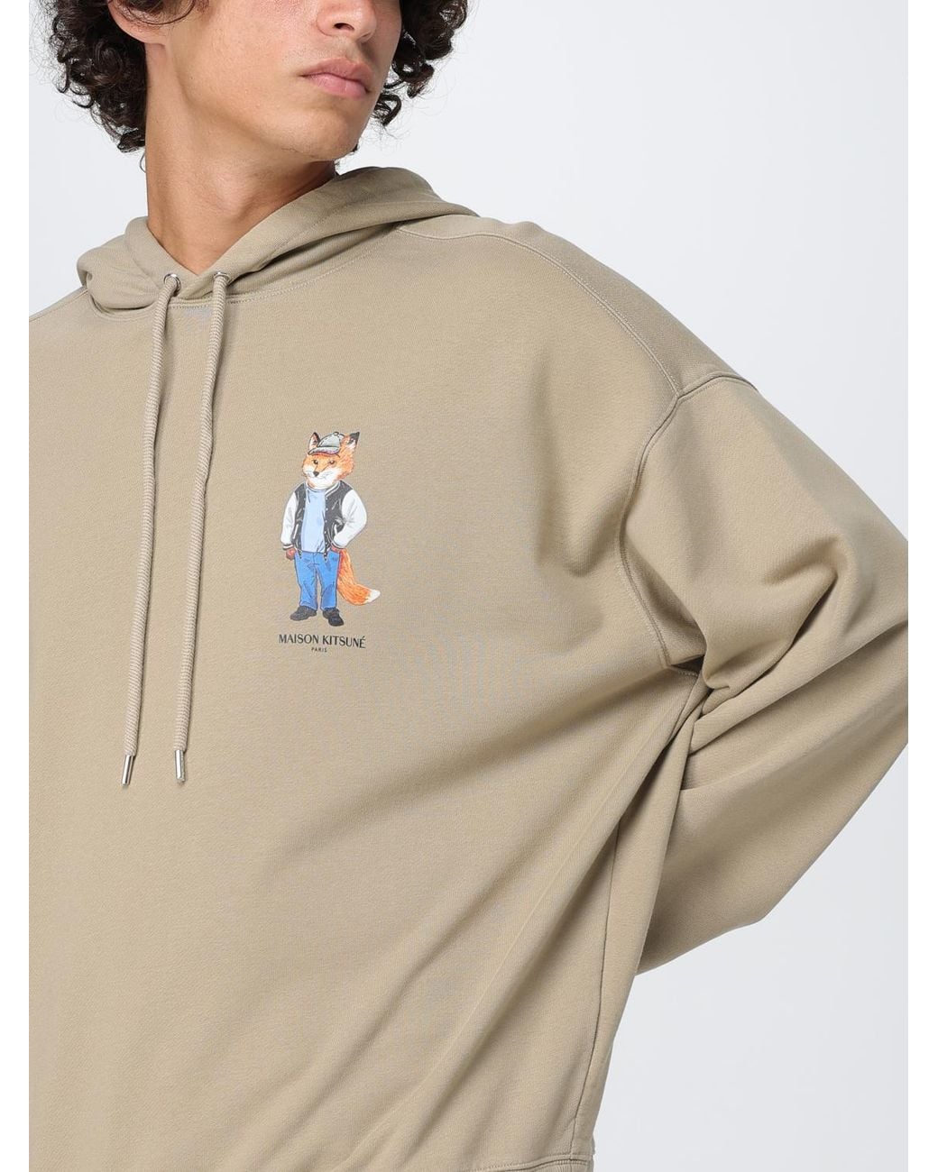 Maison Kitsuné Natural Maison KitsunÉ Sweatshirt for men