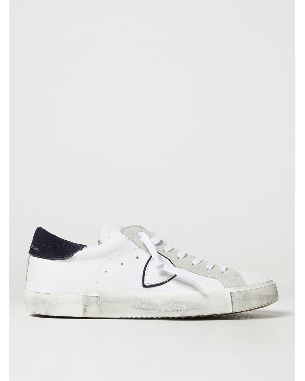 Philippe Model White Trainers for men