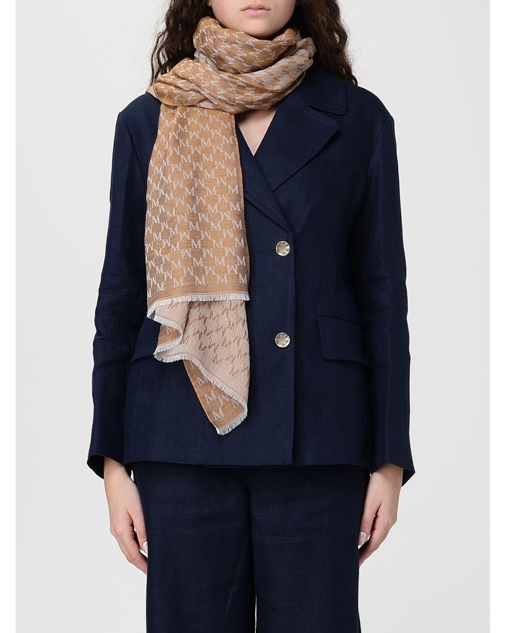 Sciarpa di Max Mara in Natural