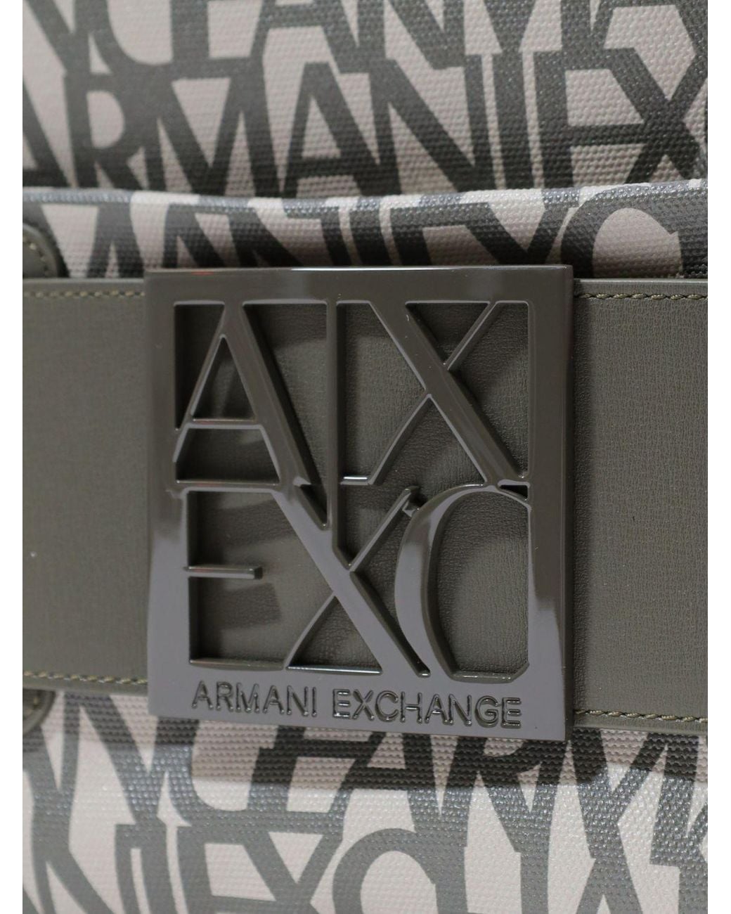 ARMANI EXCHANGE Gray Backpack