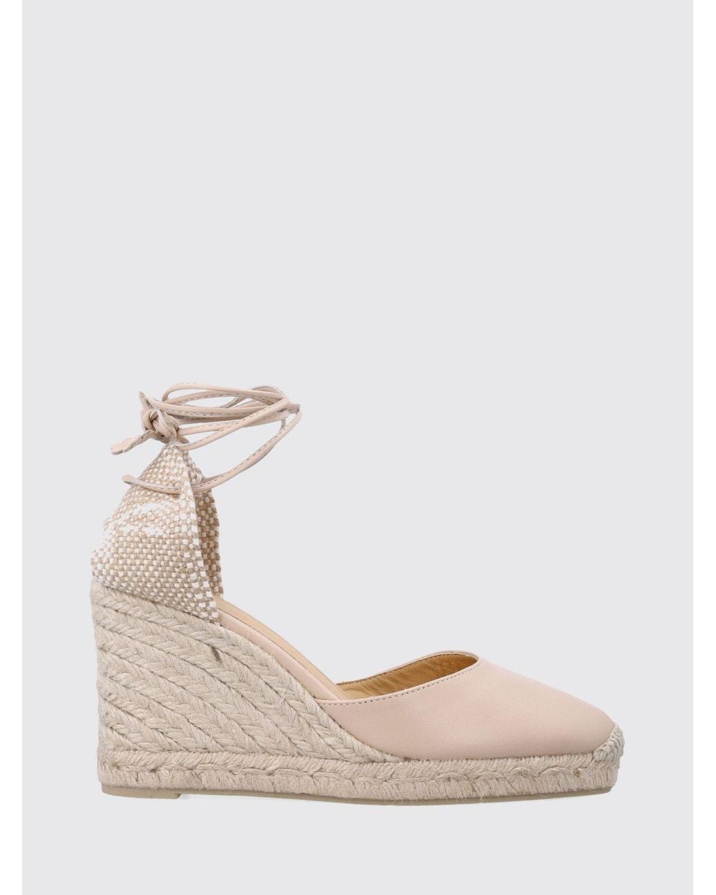 Castaner Natural Castañer Castañer Carina 8 Nappa Espadrilles