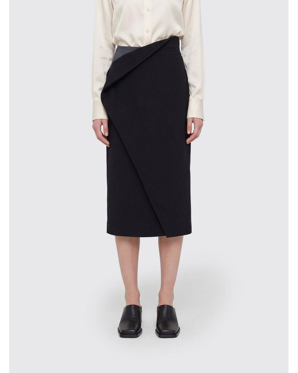 Jil Sander Black Skirt