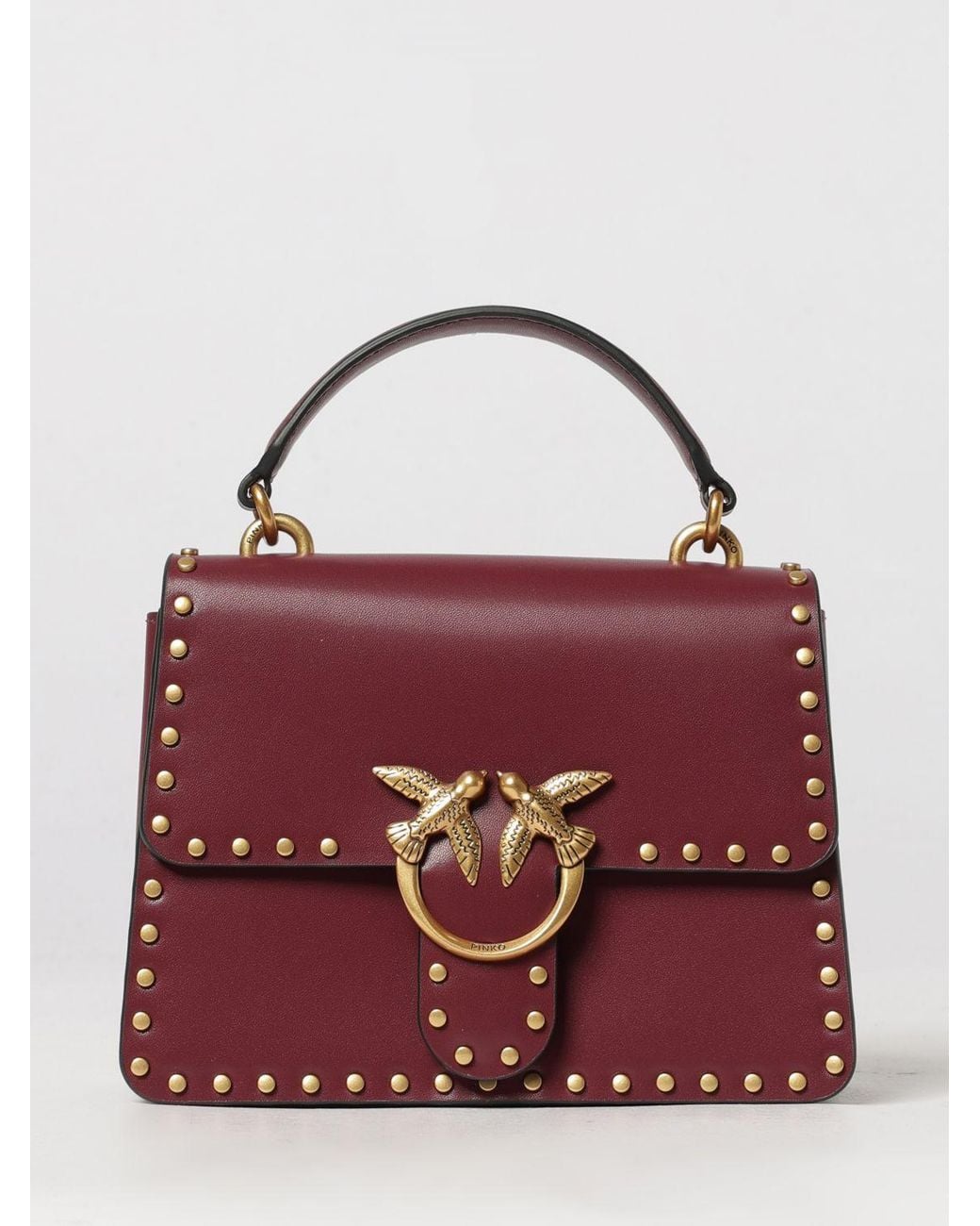 Mini Borsa A Mano Love Bag One di Pinko in Purple