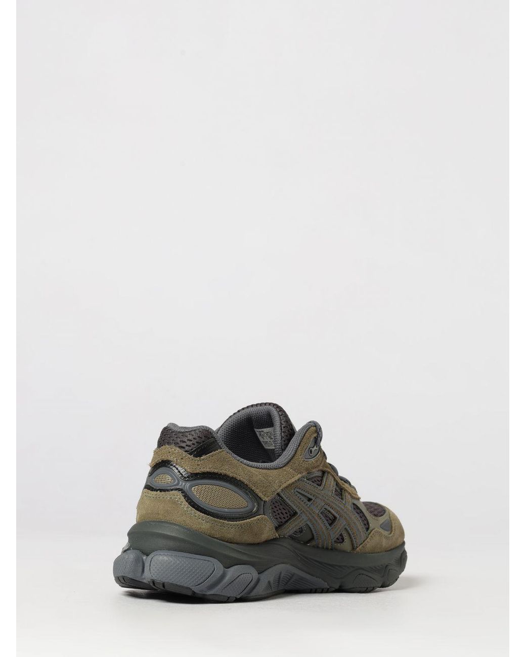Asics Green Gel-Nyc 2.0 Suede And Mesh Sneakers With Gel Technology for men