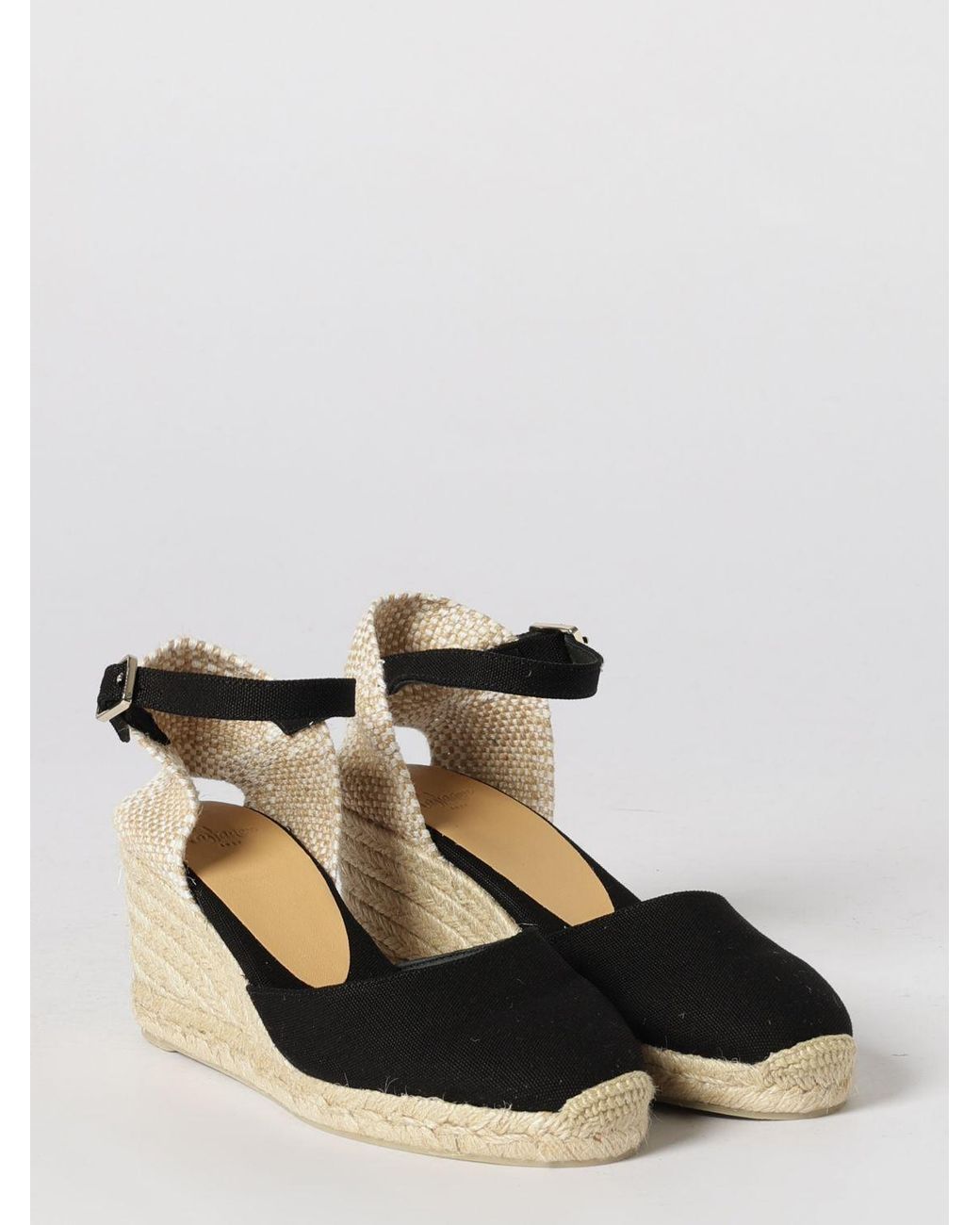 Castaner Black Carol Canvas Espadrilles