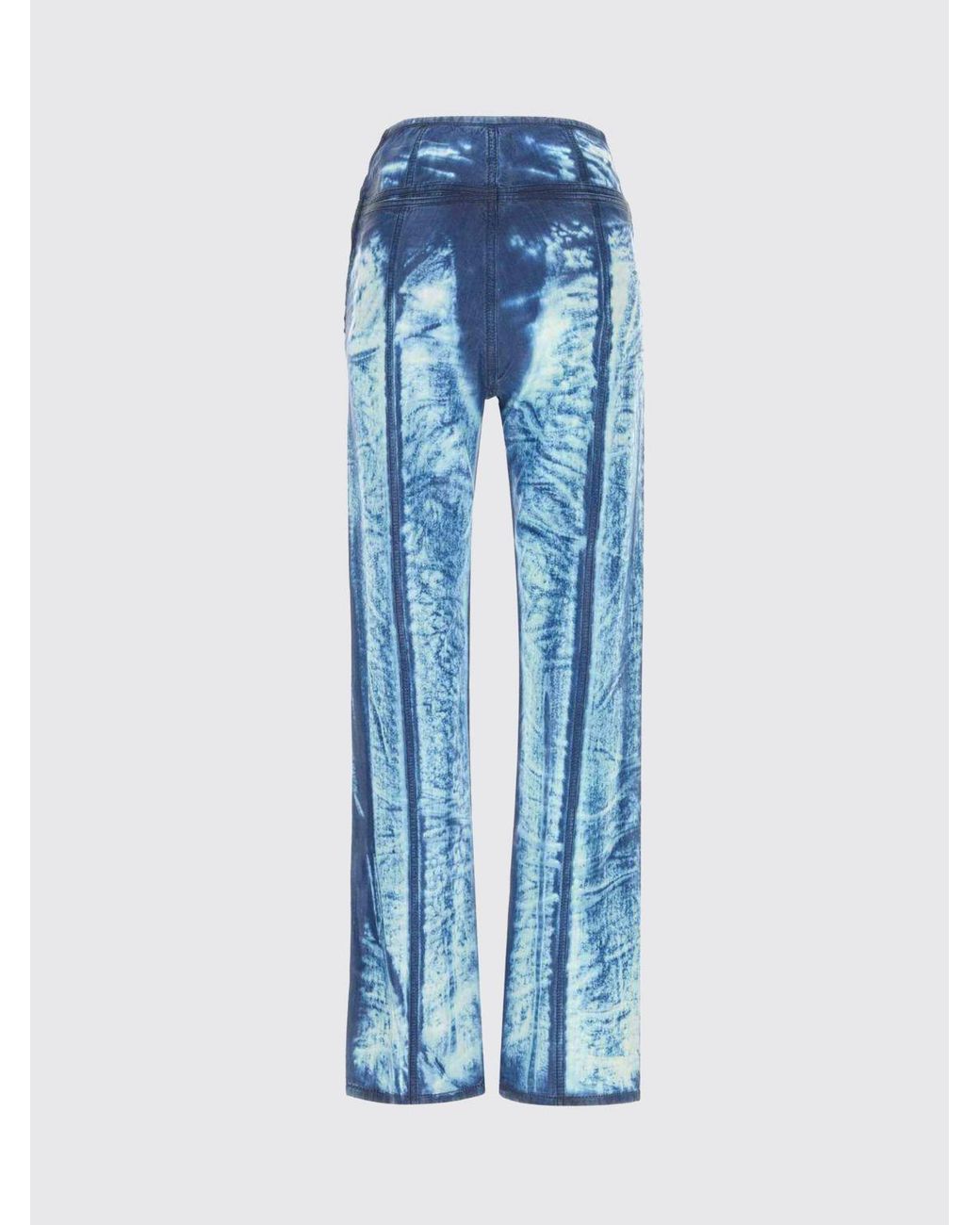 DIESEL Blue D-Lysar Printed Lyocell Jeans